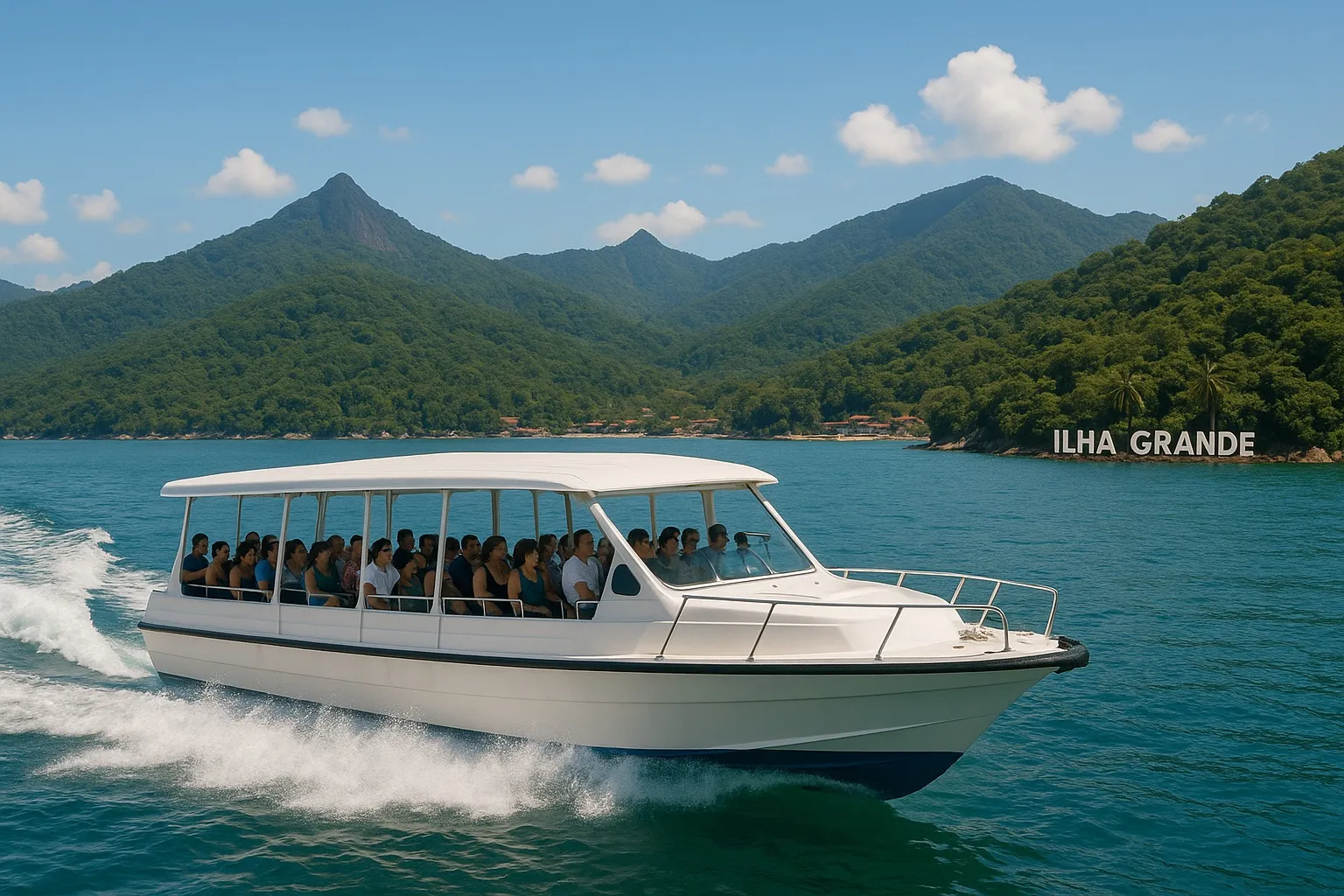 Ilha Grande aerial
